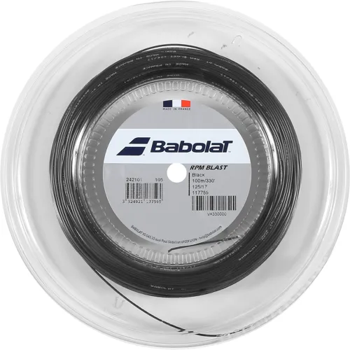 Babolat RPM Blast Rol Snaren 100m - Zwart