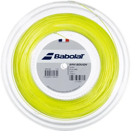 Babolat RPM Rough Rol Snaren 200m - Geel